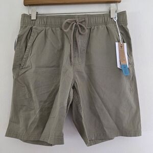 VISSLA‎ Men's Khaki Flat Front Shorts Sz Small